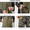 imageBASSDASH Grunge Camo Hunting Fishing Hunting JacketsS ampamp Splice II BibsS Bundle