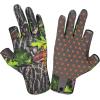 imageBASSDASH Green Leaf Camo Hunting Fishing Hunting HoodiesM ampamp GlovesM Bundle