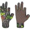 imageBASSDASH Green Leaf Camo Hunting Fishing Hunting HoodiesM ampamp GlovesM Bundle