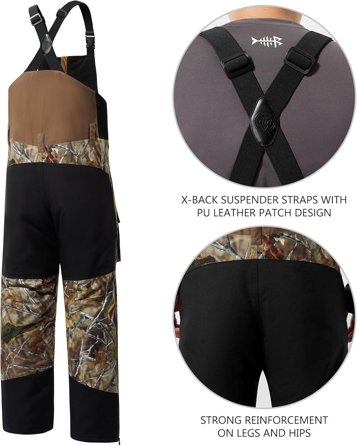 imageBASSDASH Autumn Forest Hunting Fishing Hunting Jackets3XL ampamp Splice II Bibs3XL Bundle