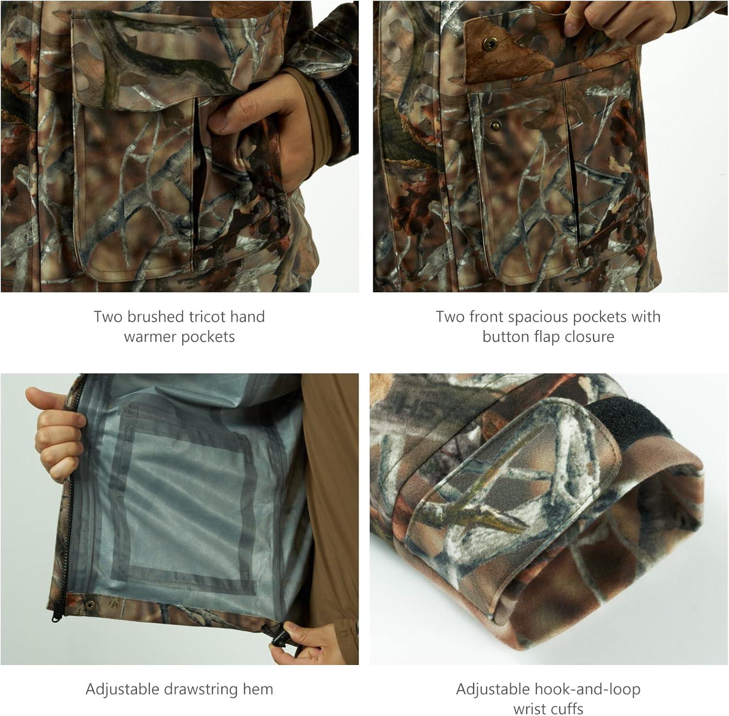 imageBASSDASH Autumn Forest Hunting Fishing Hunting Jackets3XL ampamp Splice II Bibs3XL Bundle