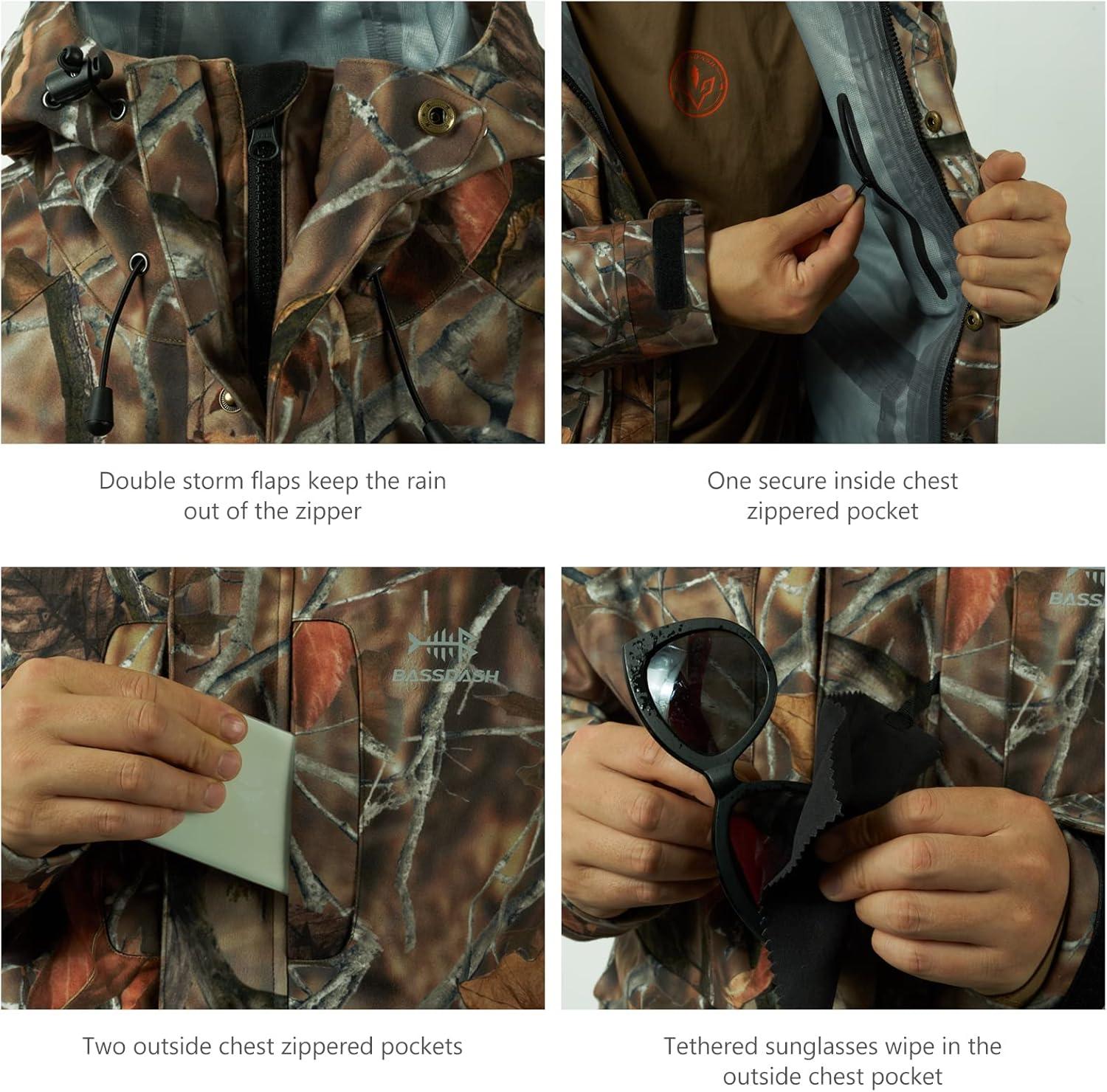imageBASSDASH Autumn Forest Hunting Fishing Hunting Jackets3XL ampamp Splice II Bibs3XL Bundle