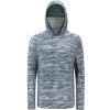 imageBASSDASH UPF 50 Mens Fishing Hoodie Shirts with Mask Camo UV Long Sleeve Moisture Wicking FS53M