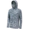 imageBASSDASH UPF 50 Mens Fishing Hoodie Shirts with Mask Camo UV Long Sleeve Moisture Wicking FS53M
