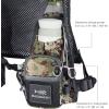 image:imageBASSDASH FV08 Ultra Lightweight Fly Fishing Vest for Men and Women Portable Chest Pack One Size Fits MostGrunge Camo