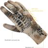 image:imageBASSDASH Mens Camo Hunting Gloves UPF 50 Lightweight Touchscreen Gloves for Warm Weather Fishing Hiking Outdoor ActivitiesSilicone Palm  Highland 