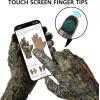 image:imageBASSDASH Mens Camo Hunting Gloves UPF 50 Lightweight Touchscreen Gloves for Warm Weather Fishing Hiking Outdoor ActivitiesSilicone Palm  Moss Wood