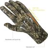 image:imageBASSDASH Mens Camo Hunting Gloves UPF 50 Lightweight Touchscreen Gloves for Warm Weather Fishing Hiking Outdoor ActivitiesSilicone Palm  Moss Wood