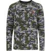 image:imageBASSDASH Mens Hunting Camo Performance Long Sleeve Shirt Fishing UPF50 FS13MGreen Vegetation Camo
