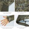 image:imageBASSDASH Mens Hunting Camo Performance Long Sleeve Shirt Fishing UPF50 FS13MMoss Wood