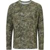 image:imageBASSDASH Mens Hunting Camo Performance Long Sleeve Shirt Fishing UPF50 FS13MMoss Wood