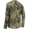 image:imageBASSDASH Mens Hunting Camo Performance Long Sleeve Shirt Fishing UPF50 FS13MPython Camo