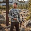 image:imageBASSDASH Mens Hunting Camo Performance Long Sleeve Shirt Fishing UPF50 FS13MRocky Open Terrain