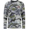 image:imageBASSDASH Mens Hunting Camo Performance Long Sleeve Shirt Fishing UPF50 FS13MRocky Open Terrain