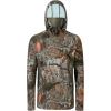 image:imageBASSDASH Mens UPF 50 Camo Long Sleeve Hunting Fishing Hoodie ShirtAutumn Forest