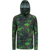 image:imageBASSDASH Mens UPF 50 Camo Long Sleeve Hunting Fishing Hoodie ShirtGreen Leaves