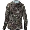 image:imageBASSDASH Mens UPF 50 Camo Long Sleeve Hunting Fishing Hoodie ShirtGrunge Camo