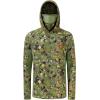 image:imageBASSDASH Mens UPF 50 Camo Long Sleeve Hunting Fishing Hoodie ShirtOpen Terrain 
