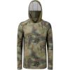 image:imageBASSDASH Mens UPF 50 Camo Long Sleeve Hunting Fishing Hoodie ShirtPython Camo