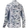 image:imageBASSDASH Mens UPF 50 Camo Long Sleeve Hunting Fishing Hoodie ShirtSnow Camo