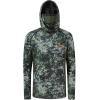 image:imageBASSDASH Mens UPF 50 Camo Long Sleeve Hunting Fishing Hoodie ShirtWoodland 
