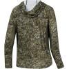 image:imageBASSDASH Mens UPF 50 Lightweight Hunting Camo Hoodie Quick Dry Performance Long Sleeve Fishing Shirt with Hood FS30MMoss Wood