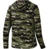 image:imageBASSDASH Mens UPF 50 Lightweight Hunting Camo Hoodie Quick Dry Performance Long Sleeve Fishing Shirt with Hood FS30MMountain Stripes