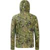 image:imageBASSDASH Mens UPF 50 Lightweight Hunting Camo Hoodie Quick Dry Performance Long Sleeve Fishing Shirt with Hood FS30MOpen Terrain 