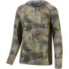 image:imageBASSDASH Mens UPF 50 Lightweight Hunting Camo Hoodie Quick Dry Performance Long Sleeve Fishing Shirt with Hood FS30MPython Camo
