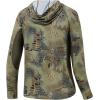 image:imageBASSDASH Mens UPF 50 Lightweight Hunting Camo Hoodie Quick Dry Performance Long Sleeve Fishing Shirt with Hood FS30MPython Camo