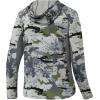 image:imageBASSDASH Mens UPF 50 Lightweight Hunting Camo Hoodie Quick Dry Performance Long Sleeve Fishing Shirt with Hood FS30MRocky Open Terrain