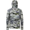 image:imageBASSDASH Mens UPF 50 Lightweight Hunting Camo Hoodie Quick Dry Performance Long Sleeve Fishing Shirt with Hood FS30MRocky Open Terrain