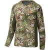 image:imageBASSDASH Mens UPF 50 Lightweight Hunting Camo Hoodie Quick Dry Performance Long Sleeve Fishing Shirt with Hood FS30MTimber Transition Camo