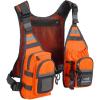 image:imageBASSDASH FV08 Ultra Lightweight Fly Fishing Vest for Men and Women Portable Chest Pack One Size Fits MostOrange