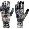 image:imageBASSDASH Mens Camo Hunting Gloves UPF 50 Lightweight Touchscreen Gloves for Warm Weather Fishing Hiking Outdoor ActivitiesSilicone Palm  Woodland 
