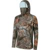 image:imageBASSDASH Mens UPF 50 Camo Long Sleeve Hunting Fishing Hoodie ShirtAutumn Forest