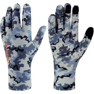 image:imageBASSDASH Mens Camo Hunting Gloves UPF 50 Lightweight Touchscreen Gloves for Warm Weather Fishing Hiking Outdoor ActivitiesSilicone Palm  Rock