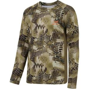 image:imageBASSDASH Mens Hunting Camo Performance Long Sleeve Shirt Fishing UPF50 FS13MHighland 