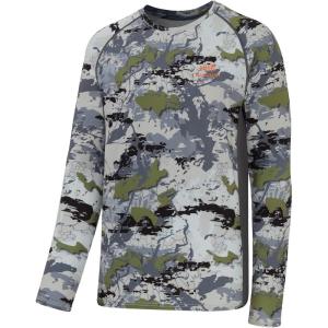 image:imageBASSDASH Mens Hunting Camo Performance Long Sleeve Shirt Fishing UPF50 FS13MRocky Open Terrain