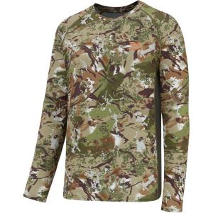 image:imageBASSDASH Mens Hunting Camo Performance Long Sleeve Shirt Fishing UPF50 FS13MTimber Transition Camo