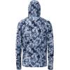 image:imageBASSDASH Mens UPF 50 Hooded Breathable Camo Shirts with Face Mask Lightweight Neck Gaiter Fishing Hiking Hoodie Shirt FS51MBlue Camo