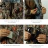 image:imageBASSDASH WalkerLW Breathable Waterproof Fishing Hunting Wading Jackets with Silent Outer Fabric for Men Women in 7 SizesAutumn Forest