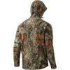 image:imageBASSDASH WalkerLW Breathable Waterproof Fishing Hunting Wading Jackets with Silent Outer Fabric for Men Women in 7 SizesAutumn Forest