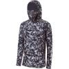 image:imageBASSDASH Mens UPF 50 Hooded Breathable Camo Shirts with Face Mask Lightweight Neck Gaiter Fishing Hiking Hoodie Shirt FS51MNight Digital Camo