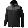 image:imageBASSDASH VORTEXIS Mens Waterproof Rain Jacket Breathable Ultra Lightweight RipStop Packable for Fishing Hunting Hiking