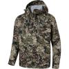 image:imageBASSDASH WalkerLW Breathable Waterproof Fishing Hunting Wading Jackets with Silent Outer Fabric for Men Women in 7 SizesGrunge Camo