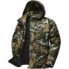 image:imageBASSDASH WalkerWL Mens Insulated Waterproof Fishing Hunting Jackets Silent Breathable Lightweight Winter Coat Cold WeatherDesolve Veil
