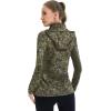 image:imageBASSDASH Womens UPF 50 Camo Hunting Hoodie with Neck Gaiter Breathable Performance Long Sleeve Fishing Hooded Tee FS03WMoss Wood