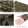 image:imageBASSDASH Womens UPF 50 Camo Hunting Hoodie with Neck Gaiter Breathable Performance Long Sleeve Fishing Hooded Tee FS03WMoss Wood