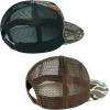 image:imageBASSDASH 2 Pack Flat Brim Trucker Cap Adjustable Snapback Hat Mesh Back for Men Women Fishing HuntingAutumn Forest  Color Block Camo